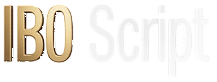 IBO Script