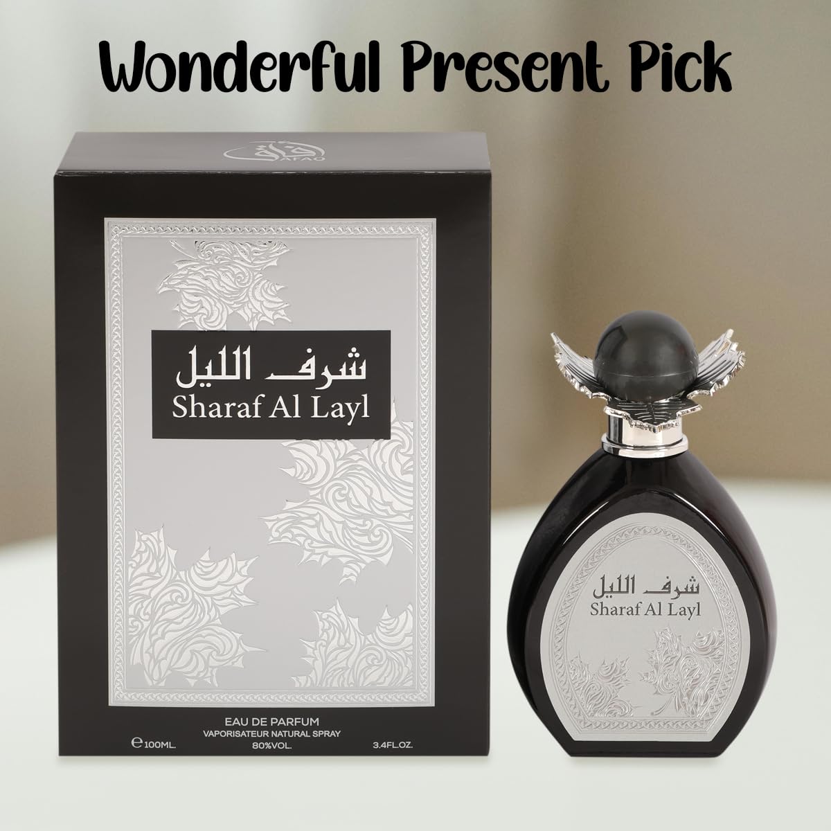 Sharaf Al Layl Eau de Parfum for Men Fresh Spicy Woody Masculine Scent 100ml